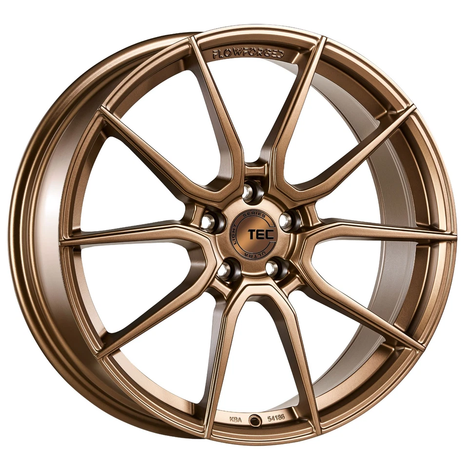 19" TEC GT Race I Bronze Matt Sommerräder 225/35 für VW Jetta Mod 1KM - Bild 2 von 4