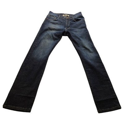 Lacoste LIVE Men's Dark Wash Straight Leg Denim Jeans Blue Size 30 Streetwear
