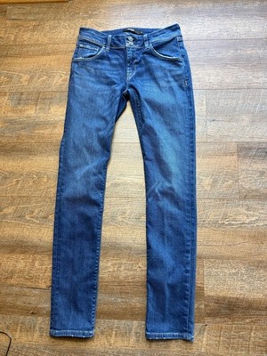 Hudson Jeans Womens Size 26 Blue Collin Skinny Flap Back Pocket