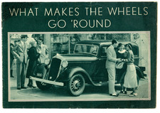 1933 Plymouth Makes The Wheels Go Around Sales Brochure Plymouth Motor Corp