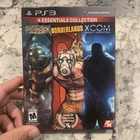 Essentials Collection PS3 PlayStation 3 CIB Complete Bioshock Borderlands XCOM