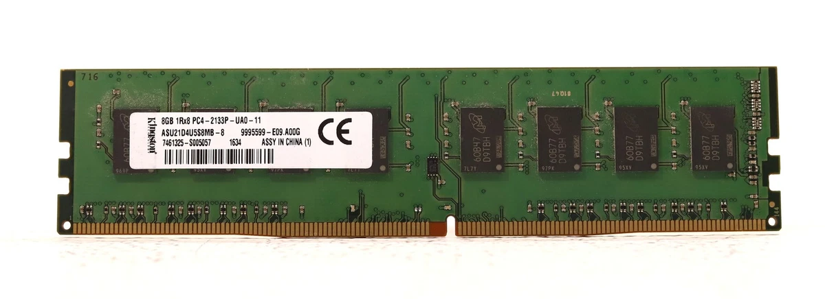 PC4-17000 (DDR4-2133) Bus Speed UDIMM Computer Memory (RAM) for