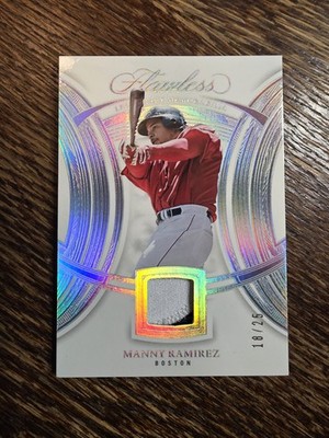 2025 Panini Flawless Legendary Memorabilia Manny Ramirez #FLM-MR Boston 18/25
