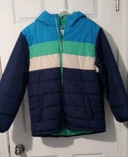 Whales Tail Boys Winter Coat, Size 18