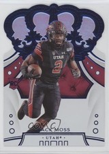 2020 Panini Chronicles Draft Picks Crown Royale Mirror Blue Zack Moss #31 0b6p