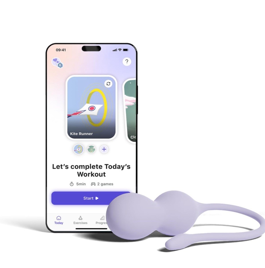 Care + | Pelvic Floor Exerciser with App | Kegel Trainer | Strengthen Your... 
