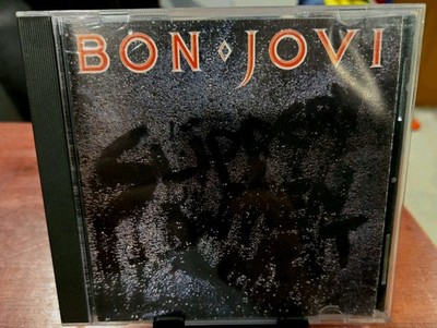 Bon Jovi Slippery When Wet CD 1986 Mercury Original Album - Classic Rock