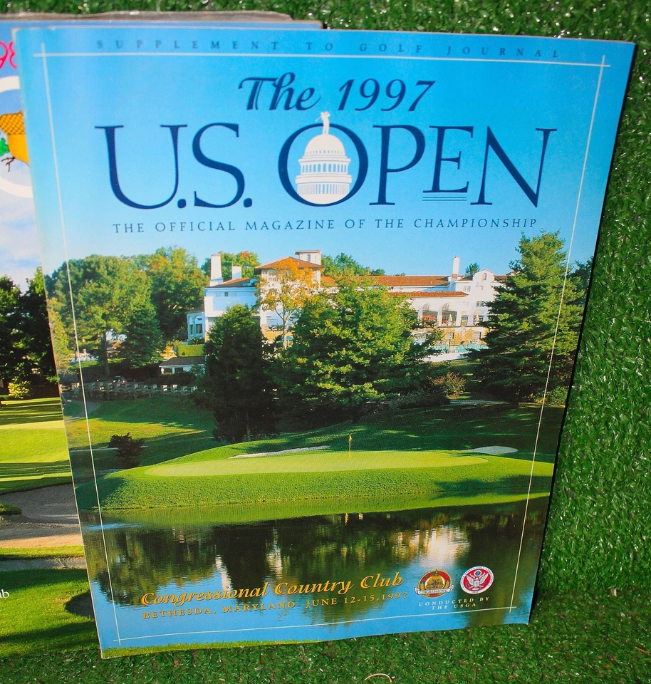 US Open Golf Championship Program Lote 5 1989 1997 2000 2009 Oak Hill Pebble Beac Foto 4 de 4