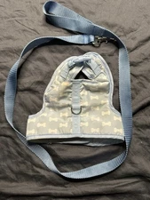 Blue Harness And Leash Size S-M