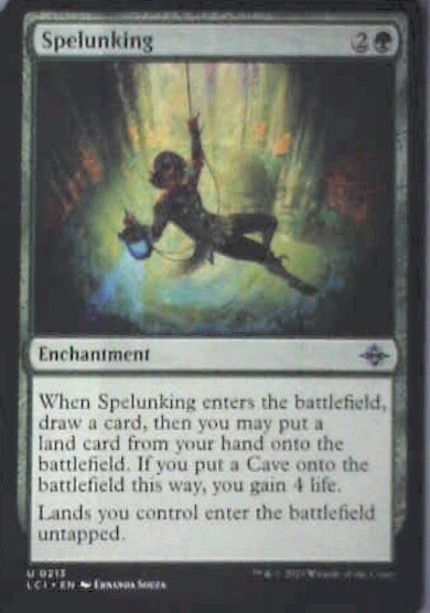 Spelunking - The Lost Caverns of Ixalan: #213, Magic: The