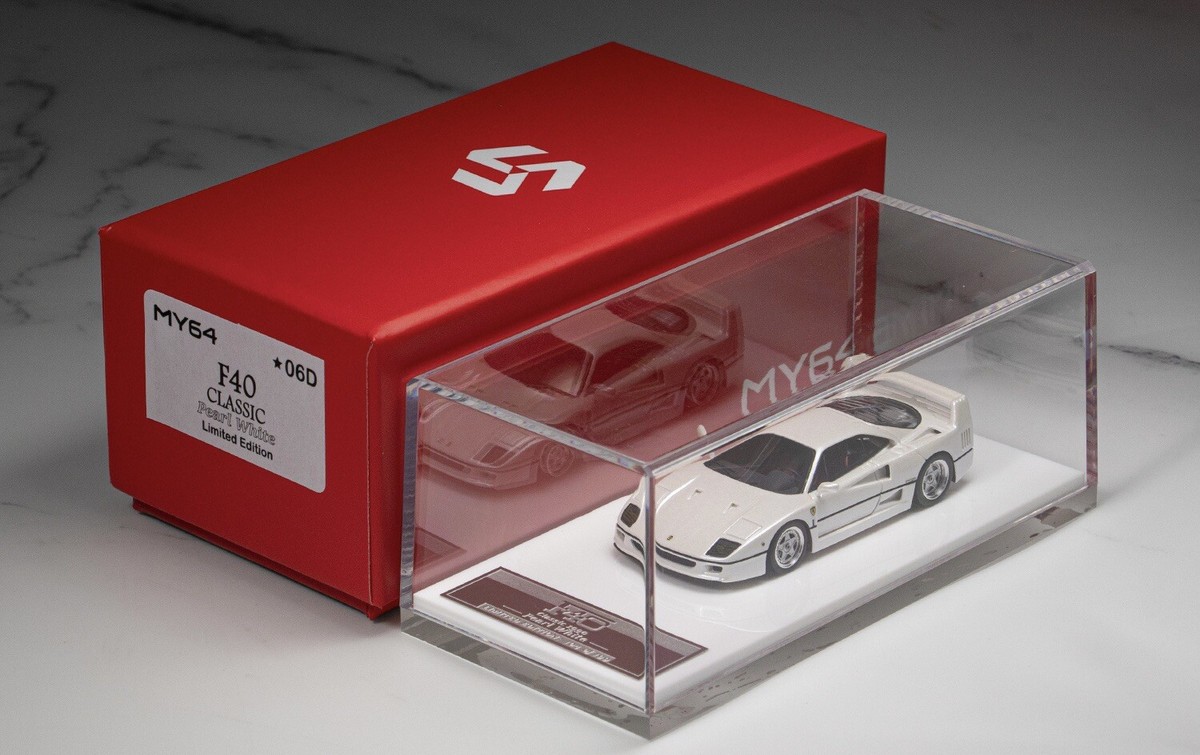 My64 1/64 Resin Model Ferrari F40 Pearl White | eBay My64 1/64 Resin Model Ferrari F40 Pearl White | eBay