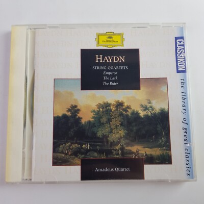 Haydn String Emperor The Lark Rider Amadeus Quartet Norbert Brainin DG 1979 CD