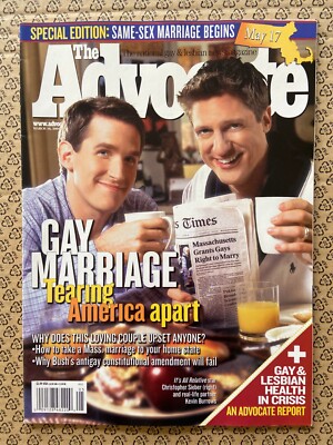 The Advocate Magazine / Homo-Ehe / März 2004 / Neu