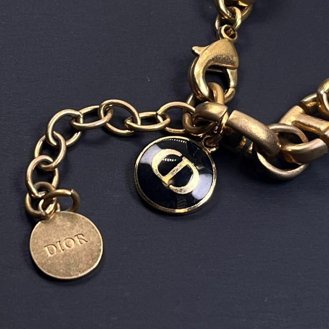 Christian Dior CD logo Chain Bracelet Used | eBay