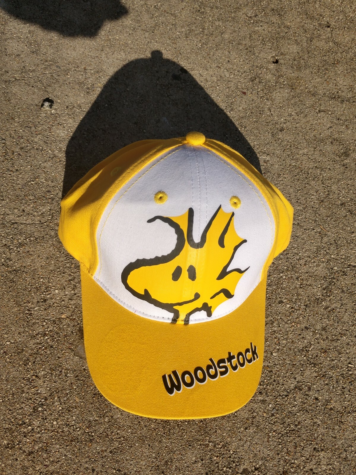 Peanuts Woodstock Yellow / White Adjustable Baseball Cap & Sunglasses Child Size