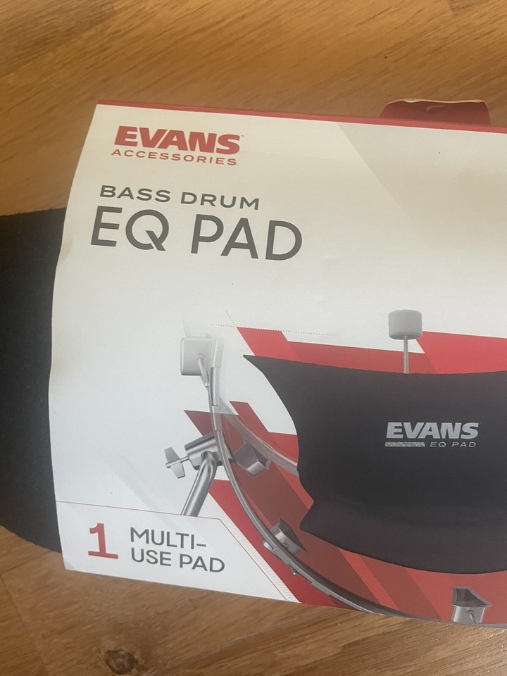 Evans EQ Pad Bass Drum Dampeners Bass Drum Sound Dampening Attaches