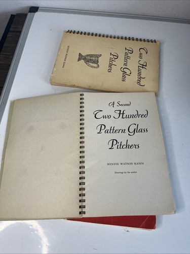 Minnie Watson Kamm 1946-53 3 Pattern Glass Pitcher Books Vintage Collectibles - Picture 8 of 21