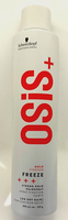 Schwarzkopf Osis+ Freeze Strong Hold Hairspray, Haarspray Starker Halt, 300Ml