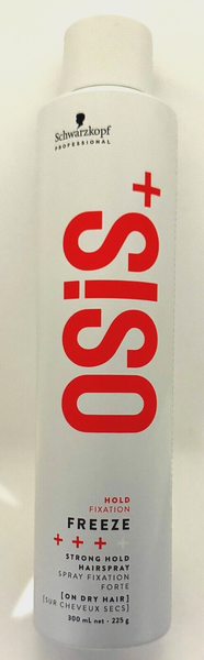 Schwarzkopf Osis+ Freeze Strong Hold Hairspray, Haarspray Starker Halt, 300Ml-image