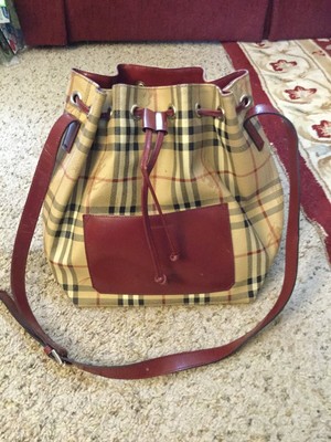 burberry drawstring handbags