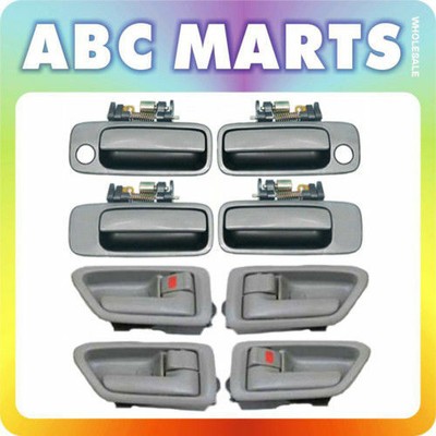 For Toyota Camry 4 Tan Inside 4 Beige 4N7 Outside Door Handle Front /& Rear DH98