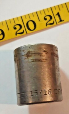 craftsman =v= series socket 15/16 twelve points 1/2 drive
