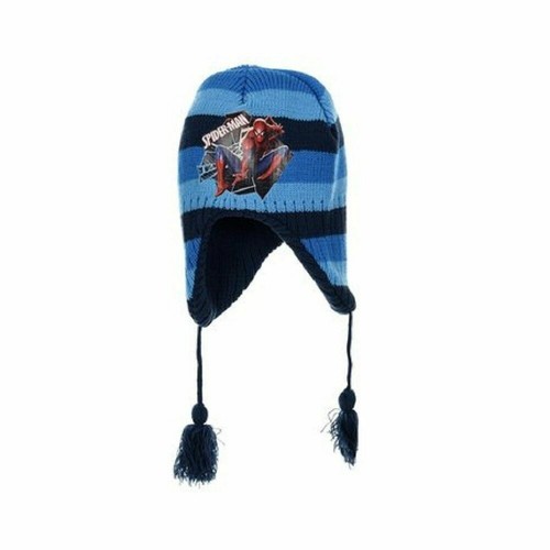 Boys Girls Kids Children Super Mario Spiderman Peruvian Winter Hat Hats 3-8years - Picture 4 of 6