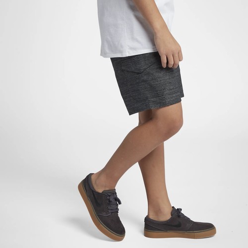 Hurley Kids' Boys' Youth Dri-FIT Breathe 16" Cargo Walk Shorts - Black - Picture 3 of 6