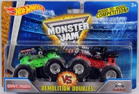 2016 Hot Wheels Monster Jam Demolition Doubles - Grave Digger Vs. Bone Shaker... on sale 2016 Hot Wheels Monster Jam Demolition Doubles - Grave Digger Vs. Bone Shaker... on sale