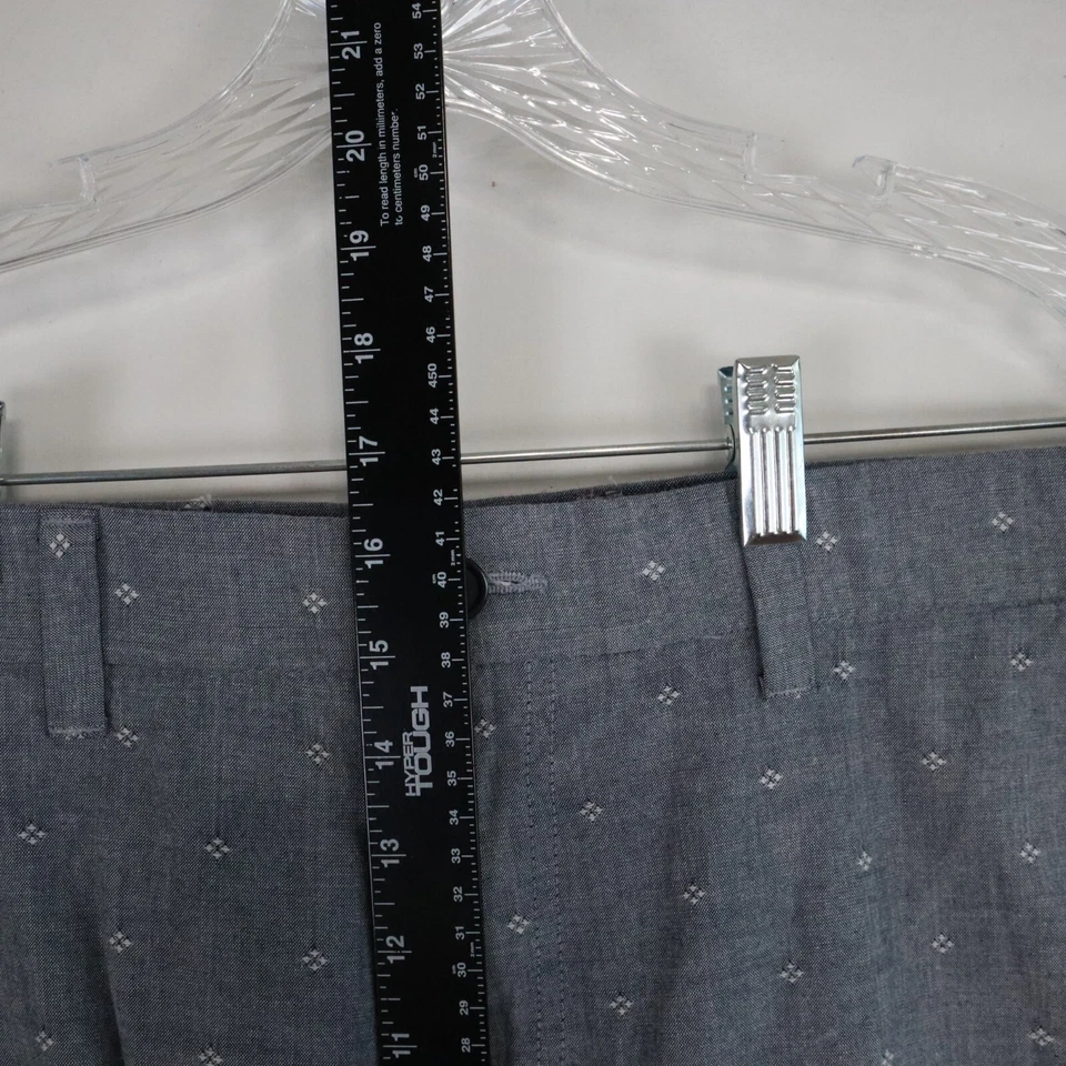 Pantalones Cortos Roundtree & Yorke Para Hombres 46 Chinos Golf Informales Elastizados Flexibles Frente Plano Azul Foto 4 de 4