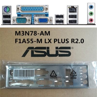 Shield Backplate FOR ASUS M3N78-AM IO I/O Shield Back Plate F1A55-M LX PLUS R2.0