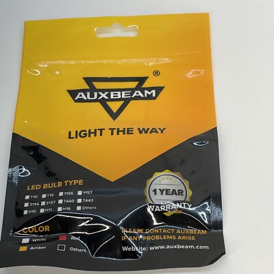 Auxbeam 2 X800LM 921 LED Bulb Backup Lights T15 W16W 906 Reverse Light 6000K Gb2