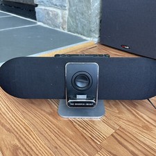 Sharper Image Sound Bar 32 Pin Ipod Player Speaker Stereo EC A100 Tested Music