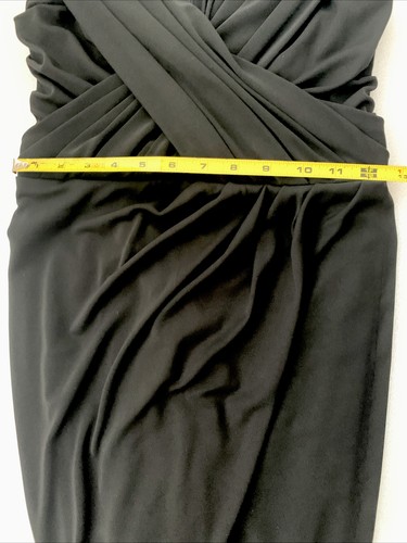 NEW Nicole Miller Collection BLACK Cocktail Party Dress Sleeveless Sz 6 USA Made - Picture 6 of 10