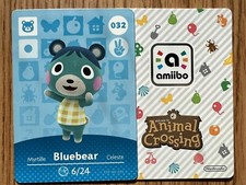 Animal Crossing Amiibo Card - 032 Bluebear