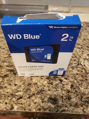 Western Digital WD BLUE 2TB 2.5'' SA510 SATA SSD WDBB8H0020BNC-WRWM New Sealed