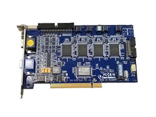 GEOVISION GV-800 V4.45 PCI D-TYPE DVR VIDEO CAPTURE CARD W/ AV CABLE