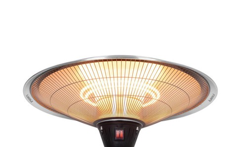EUROM Elektrischer Heizstrahler Terrassenstrahler 2,1KW Infrarot Outdoor Wärme - Bild 4 von 4