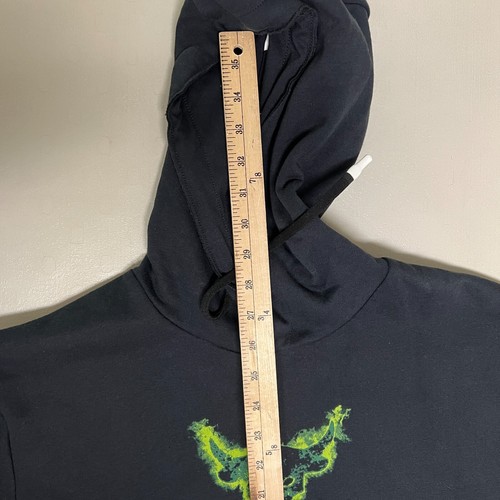 Under Armour Project Rock Iron Paradise Hoodie Sweatshirt Mens Large Black - Picture 13 of 13