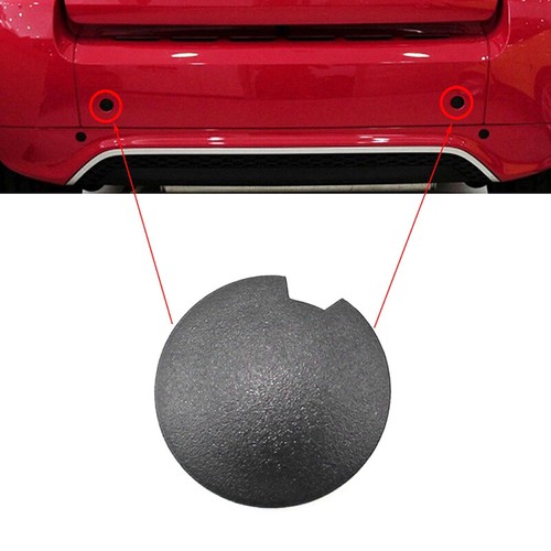 Car Front Rear Trailer Hook Hole Waterproof Plastic Cover Bumper Trailer Cove_ha - Picture 4 of 6