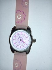 Montre fille Lulu Castagnette Référence 38442 rose fleurs neuve