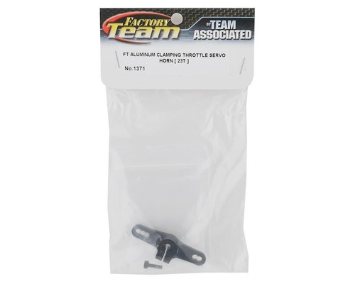 Team Associated Factory Team Aluminum Throttle Servo Horn (23T - KO/Sanwa/JR) - Picture 2 of 2