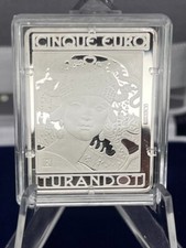 🎼 5 Euro Argento Proof Giacomo Puccini 2024🎶  + Omaggio 3 Monete Olimpiadi