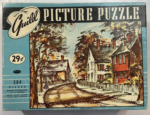 Vintage Whitman GUILD JigSaw Puzzle 300 
