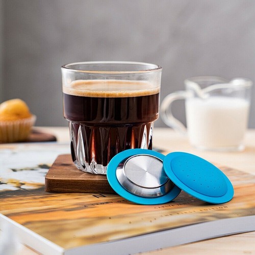 Refillable Stainless Steel Coffee Capsule Pod Filters Easy to Use and