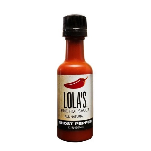 Lola's Fine Hot Sauce Ghost Pepper - All Natural, Non-GMO, Travel Size!