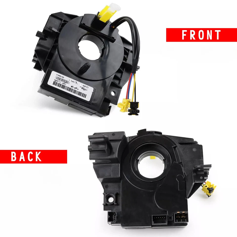 Muelle de reloj de volante con sensor de ángulo para Jeep Wrangler JK 2007-2018 Foto 3 de 4