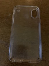 Speck - Presidio Stay Clear Case for Apple® iPhone® X - Clear FREE SHIPPING
