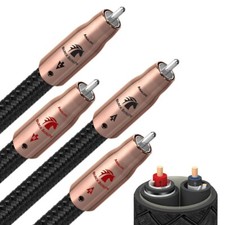 AUDIOQUEST BLACK BEAUTY RCA da 1m - Coppia di Cavi di segnale Analogico -OFFERTA