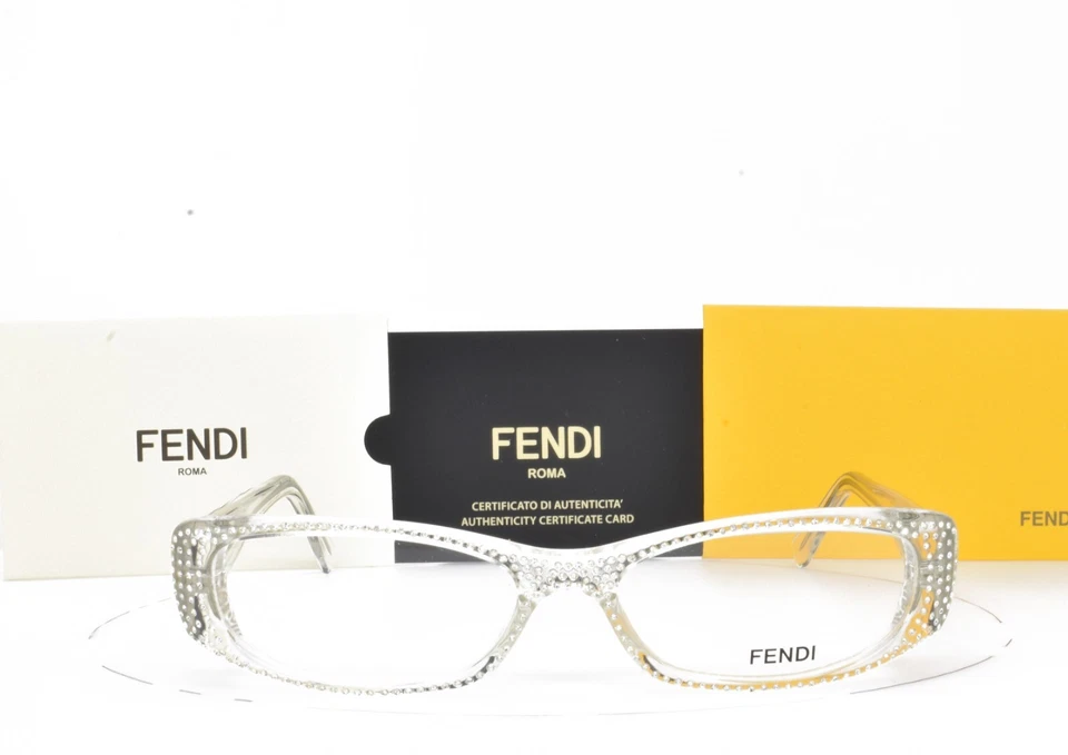 Gafas Fendi Cear Gem Stone hechas a mano edición limitada 51-15-140 Foto 2 de 4